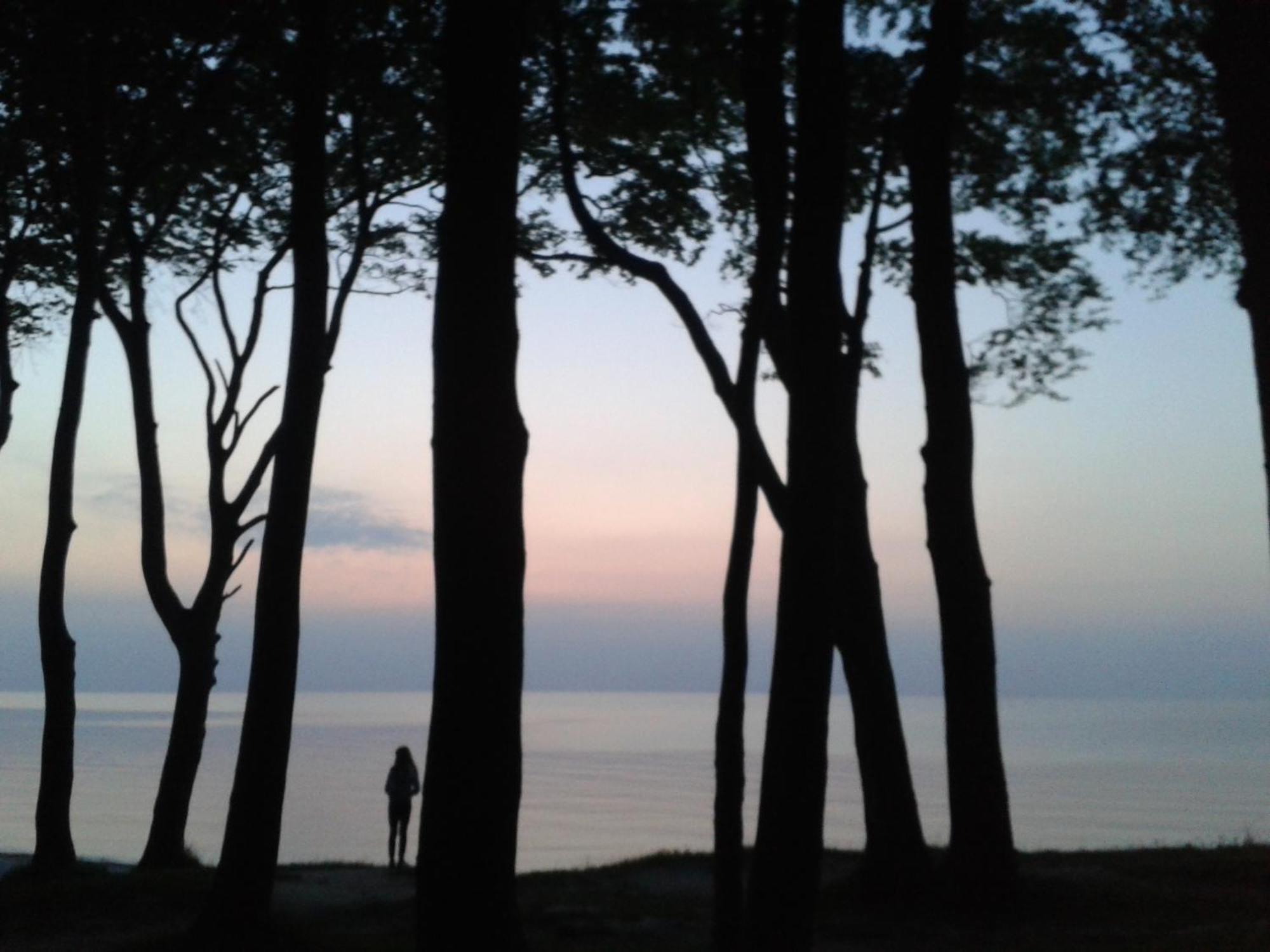 Inspektorenhaus Am Jagdschloss Mit Meerblick Hohen Niendorf Bagian luar foto