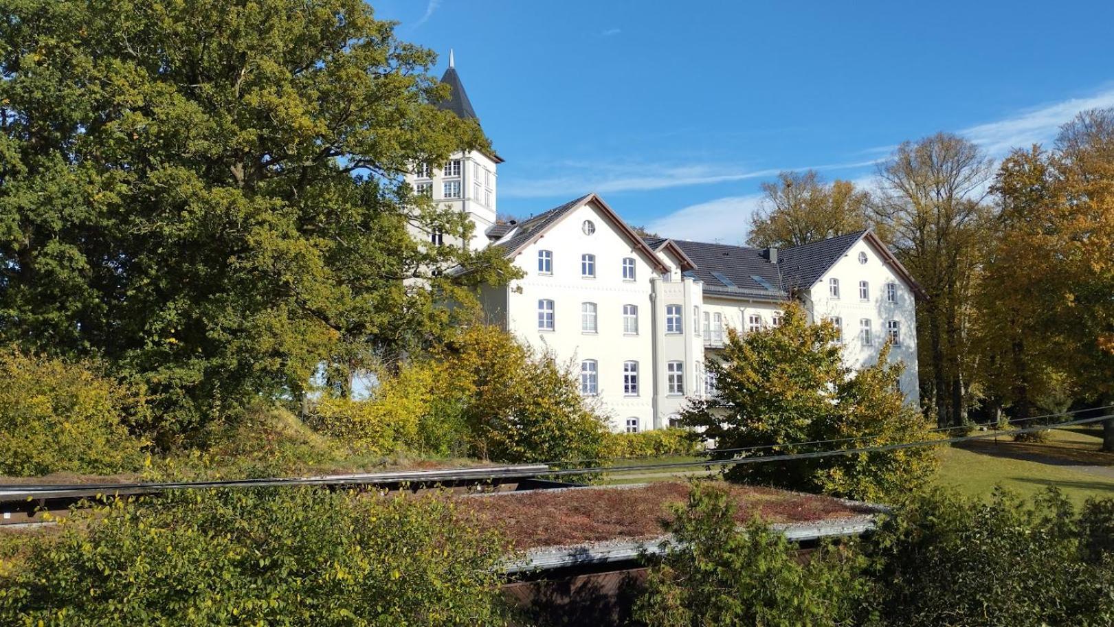 Inspektorenhaus Am Jagdschloss Mit Meerblick Hohen Niendorf Bagian luar foto